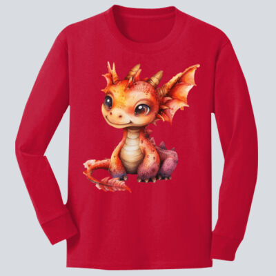 Youth Long Sleeve Shirt - House - Baby Dragon Thumbnail
