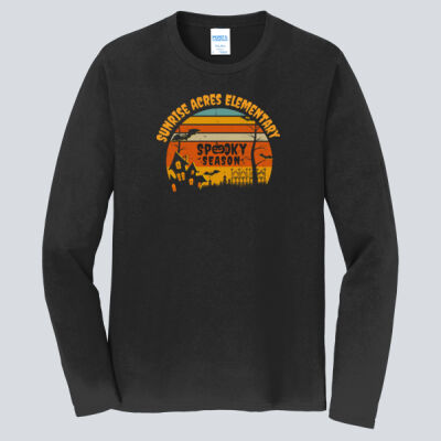 Adult Long Sleeve Shirt - Fall Holidays - Haunted House Thumbnail