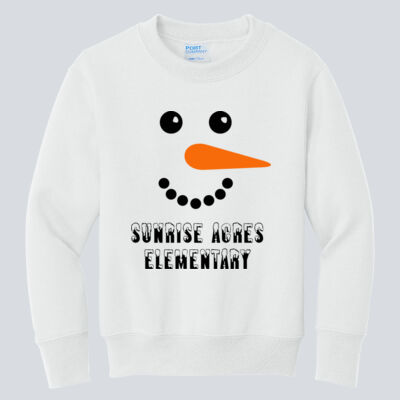 Youth Crewneck - Winter Holidays - Snowman Thumbnail