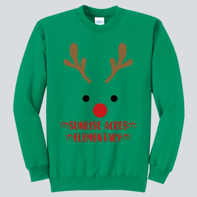 Adult Crewneck - Winter Holidays - Reindeer Thumbnail