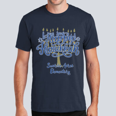 Adult T-Shirt - Winter Holidays - Happy Hanukkah Thumbnail