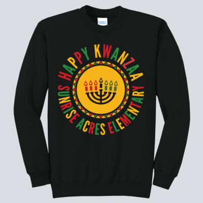 Adult Crewneck - Winter Holidays - Happy Kwanzaa Thumbnail