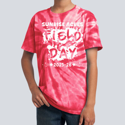 Youth Tie-Dye T-Shirt - Field Day Graffiti Thumbnail
