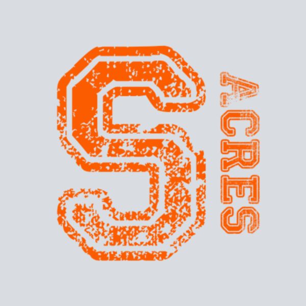 S and Acres Distressed - Orange  Thumbnail