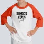Youth Raglan T-Shirt - Sunrise Acres Thumbnail