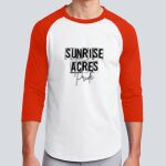 Adult Raglan T-Shirt - Sunrise Acres Thumbnail